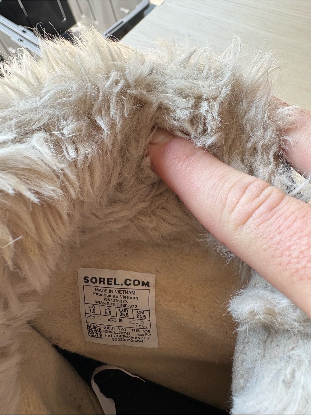 Sorel Size 7.5 Waterproof Brown Fur-Trim Winter Boots - Picture 5 of 5